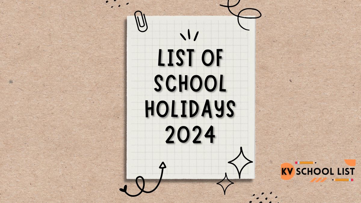 List of School Holiday 20232024 India School Holiday List 20232024